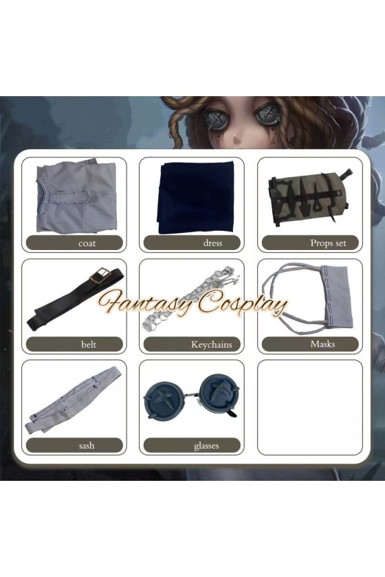 Identity V Psychologist Ada Mesmer Original Cosplay Costume
